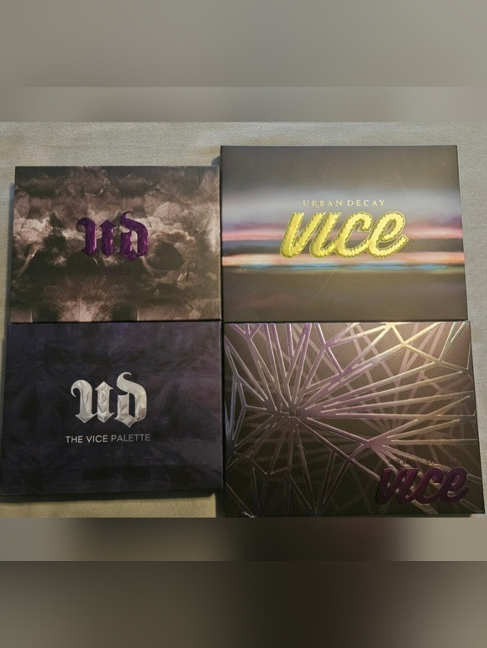 Urban Decay Vice Palettes Rare 4 NIB Collection